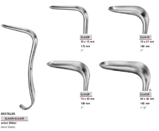 Wzierniki ginekologiczne wielorazowe B.Braun Wzierniki dopochwowe