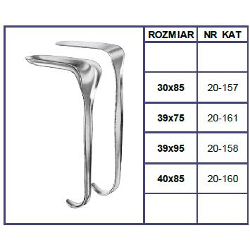 Wzierniki ginekologiczne wielorazowe Sintraco Kallmorgen
