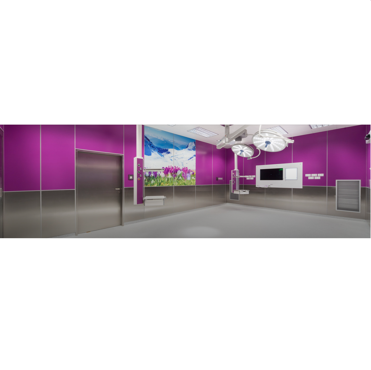 Zabudowy sal operacyjnych FORMED Modulus