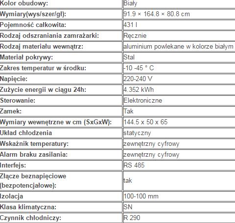 Zamrażarki niskotemperaturowe do -90 C (pionowe, skrzyniowe) Liebherr LGT 4725