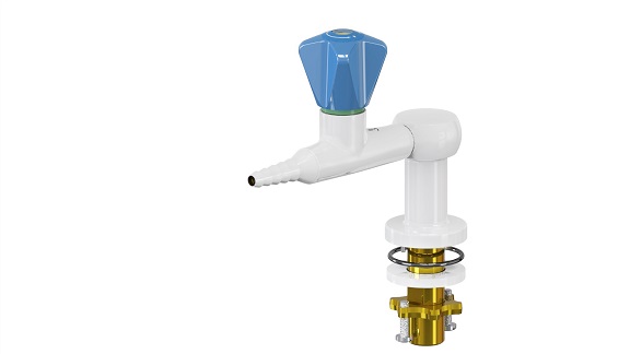 Zawory gazowe laboratoryjne Broen Zawór gazowy BROEN UNIFLEX gaz niepalny / 2532 001 8121-14 (18 022.009)