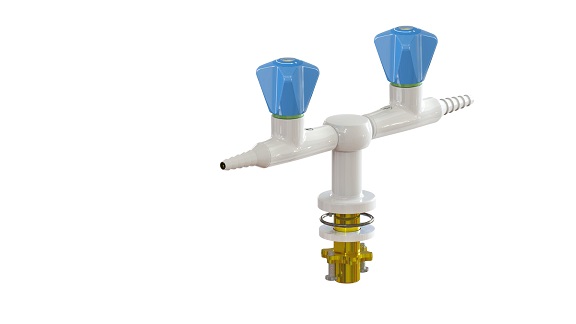 Zawory gazowe laboratoryjne Broen Zawór gazowy BROEN UNIFLEX gaz niepalny / 2532 008 8121-14 (18 021.009)