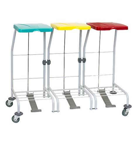 Zbieracze odpadów otwarte z obręczami na worki B/D ZIBI 70321