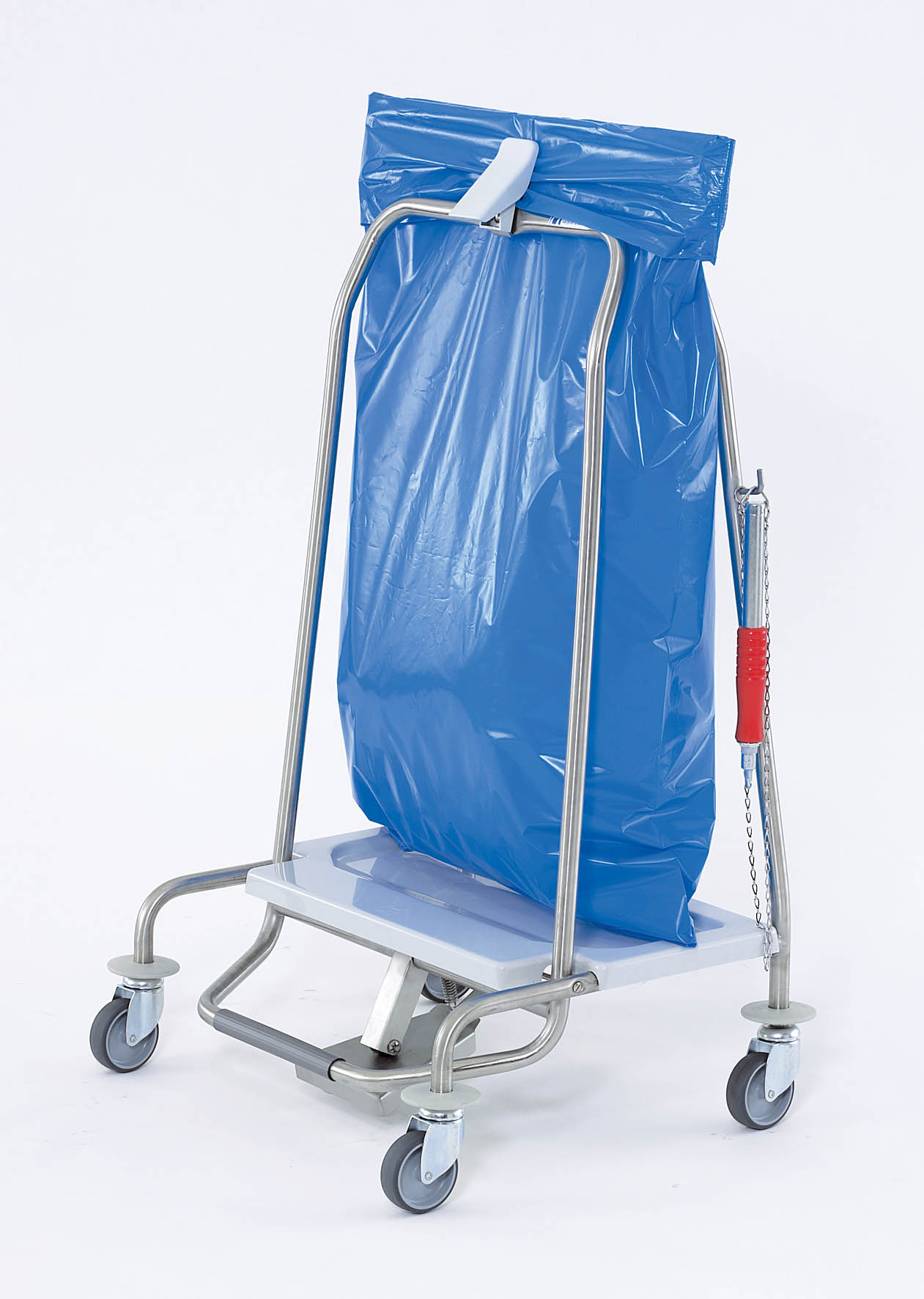 Zbieracze odpadów otwarte z obręczami na worki Hammerlit MS73-02KF