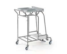 Zbieracze odpadów otwarte z obręczami na worki Hammerlit WU 273 (odpady)