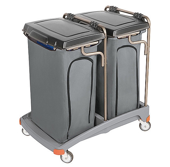 Zbieracze odpadów otwarte z obręczami na worki Splast 02.120. O P TS TSO-0008