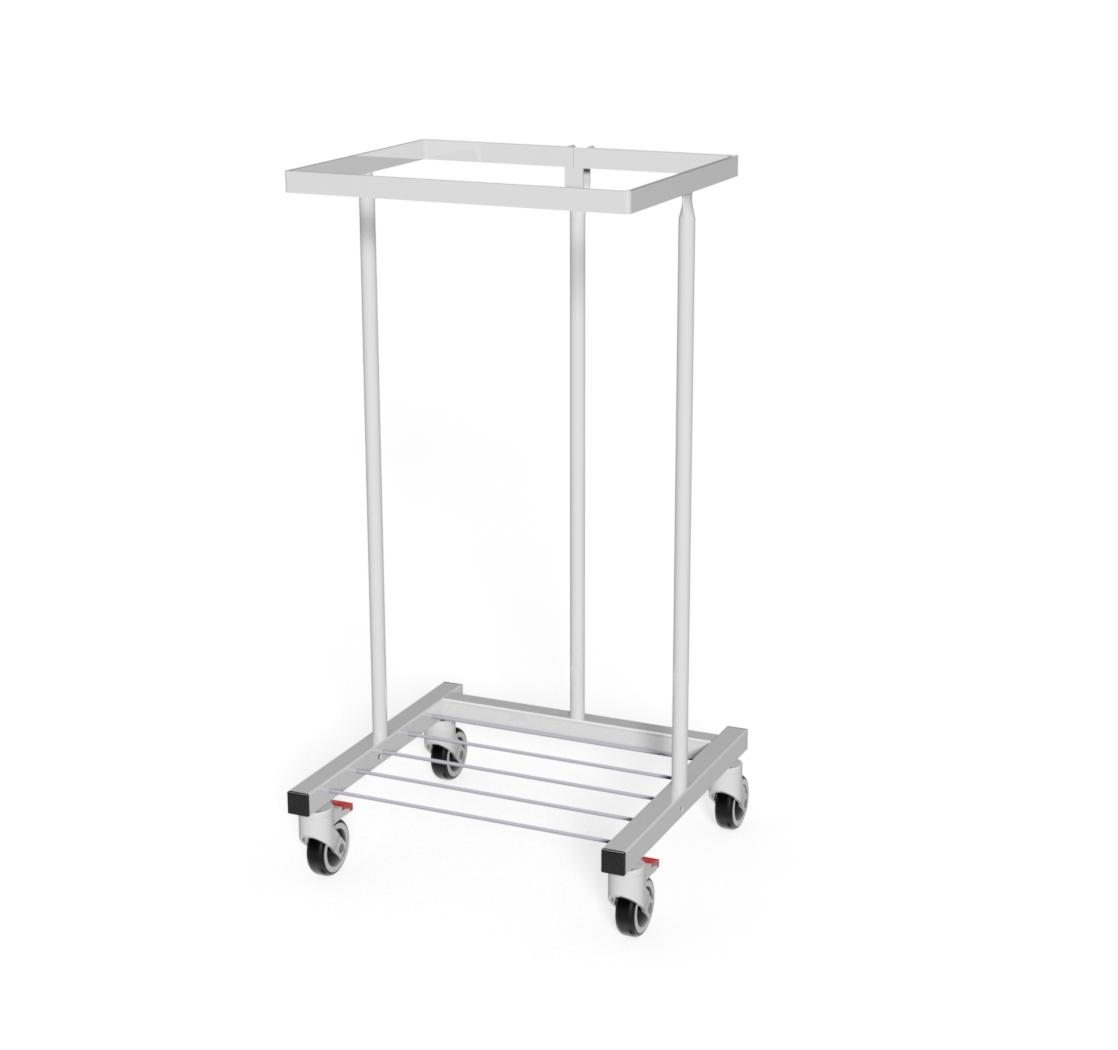 Zbieracze odpadów otwarte z obręczami na worki WIBO-BT WM8012