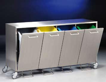 Zbieracze odpadów zamknięte (kontenerowe) Hammerlit WSLK