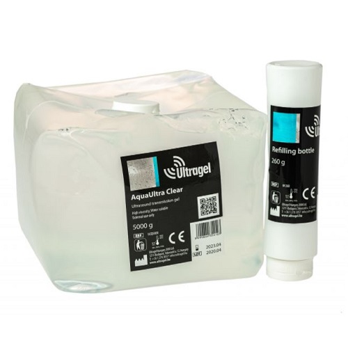 Żele do ultrasonografów USG Ultragel AquaUltra Clear