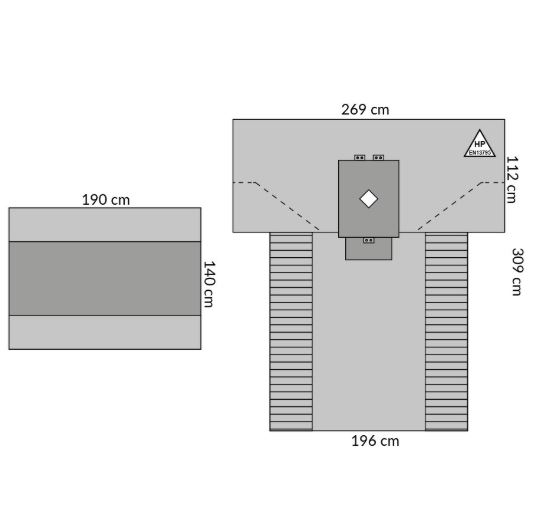 Zestawy do chirurgii ogólnej – obłożenia pola operacyjnego Medline TB29522CE