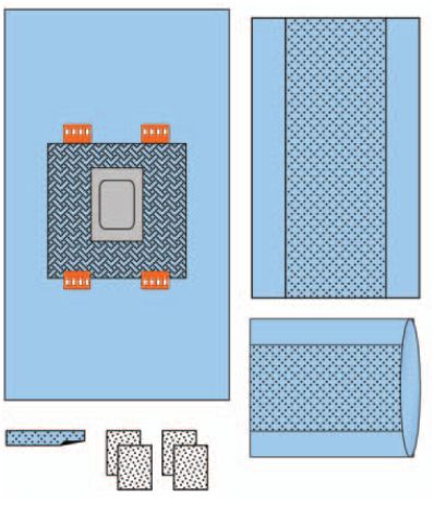 Zestawy do chirurgii ogólnej – obłożenia pola operacyjnego ZARYS AT-ABD