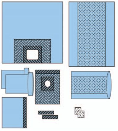 Zestawy do chirurgii ogólnej – obłożenia pola operacyjnego ZARYS AT-REC 2