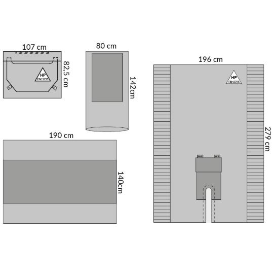 Zestawy do otolaryngologii – obłożenia pola operacyjnego Medline TB9192CE