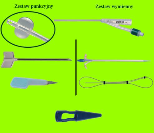 Zestawy do punkcji pęcherza moczowego - cystostomii Urotech Zestaw do punkcji pęcherza moczowego - cystostomii