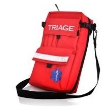 Zestawy do segregacji rannych Czarmed TRIAGE podstawowy z opaskami segregacyjnymi