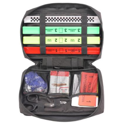 Zestawy do segregacji rannych MED-WAR TRIAGE Black Front