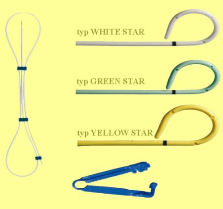 Zestawy do szynowania moczowodów Urotech Zestawy do szynowania moczowodów