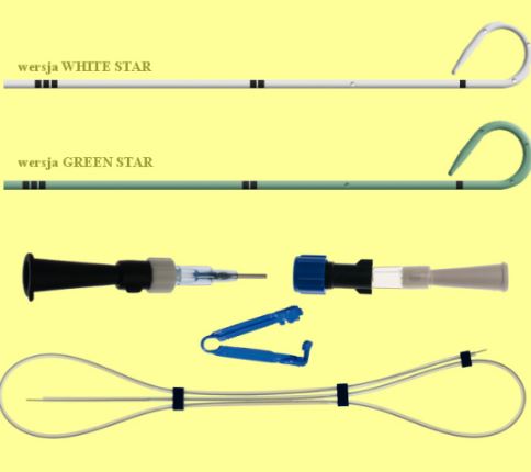 Zestawy do szynowania moczowodów Urotech Zestawy do szynowania moczowodów
