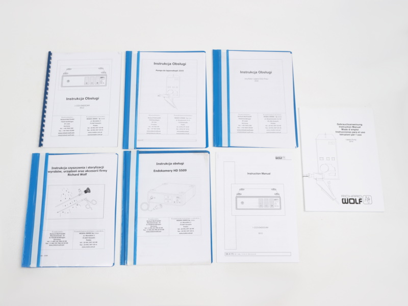 Zestawy endoskopowe używane B/D Richard Wolf - Praiston rekondycjonowany