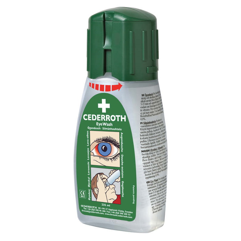 Zestawy i płyny do płukania oka Cederroth Eye Wash Pocket 7221, 720300