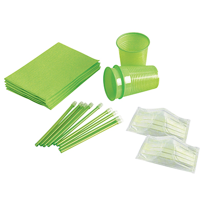 Zestawy jednorazowe dla pacjenta do zabiegów stomatologicznych Euronda Kit MONOART mini