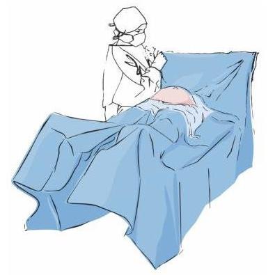 Zestawy operacyjne sprzętów jednorazowych TZMO Matoset - do porodu i cesarskiego cięcia