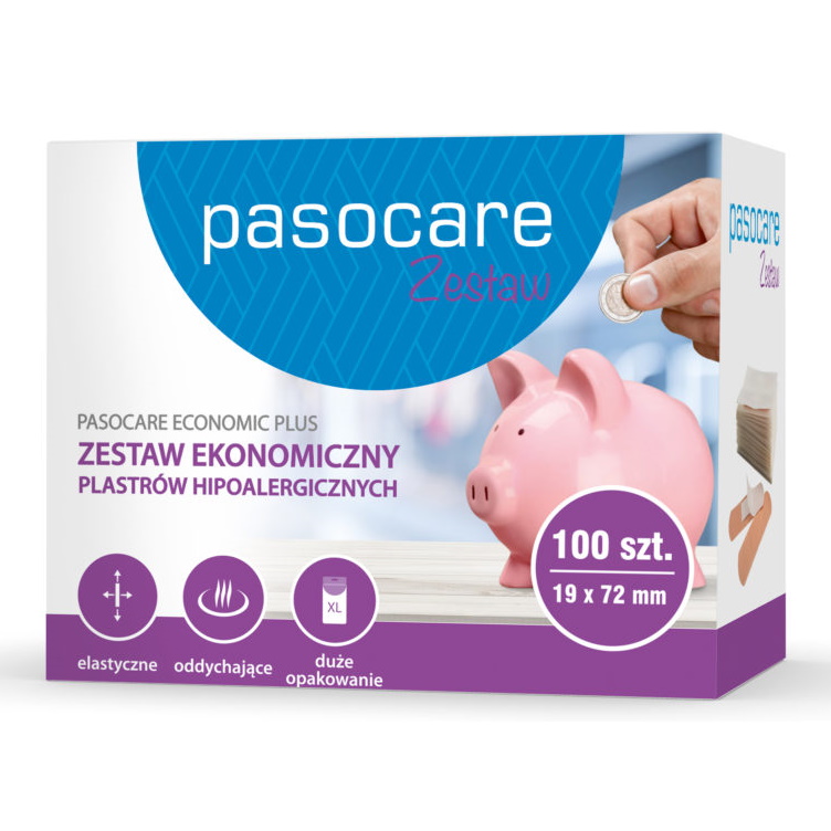 Zestawy przylepców i plastrów Paso-Trading ECONOMIC PLUS