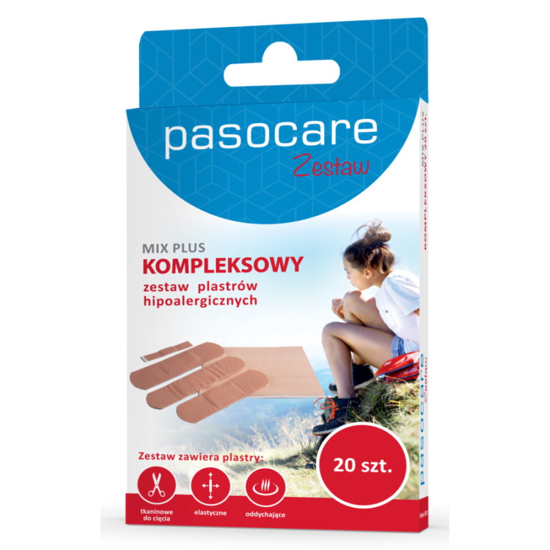 Zestawy przylepców i plastrów Paso-Trading MIX PLUS