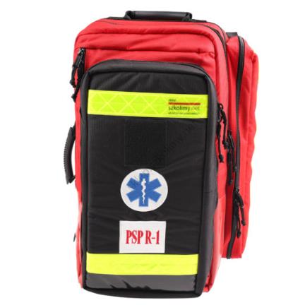 Zestawy ratownicze MED-WAR PSP R1 szyny kramera w plecaku