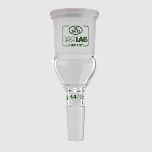 Złączki do destylacji ISOLAB Redukcyjne ze szlifem szkło borokrzemianowe 3.3