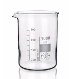 Zlewki szklane SIMAX niskie