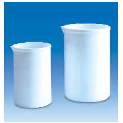 Zlewki z tworzywa sztucznego VIT-LAB PTFE typ Griffin