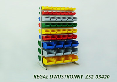 Regały do pojemników warsztatowych