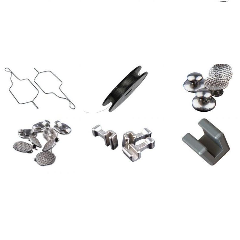 Elementy metalowe ortodontyczne