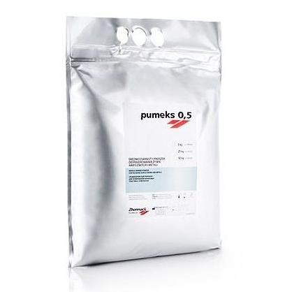 Pumeksy do obróbki powierzchni protez zębowych