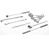 Szpatułki, łyżeczki i szufelki z metalu