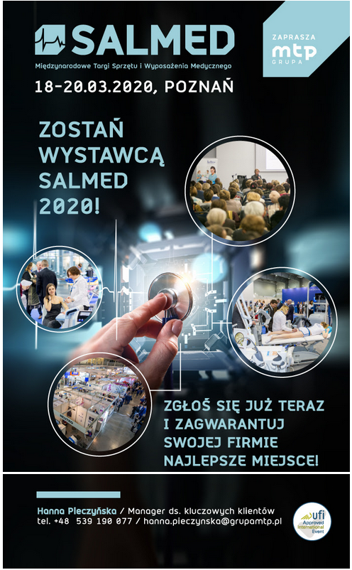 Zostań Wystawcą SALMED 2020!