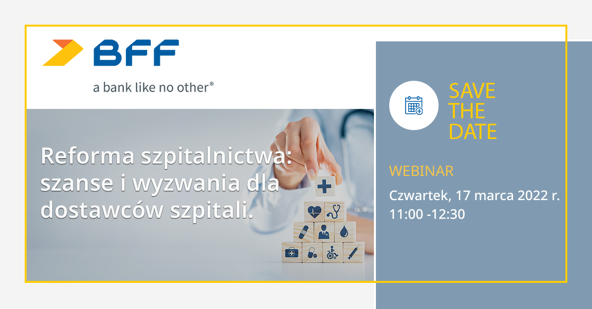 Reforma szpitalnictwa: szanse i wyzwania dla dostawców szpitali