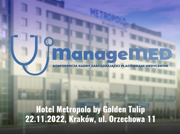 ManageMED, 22.11.2022, Hotel Golden Tulip, Kraków