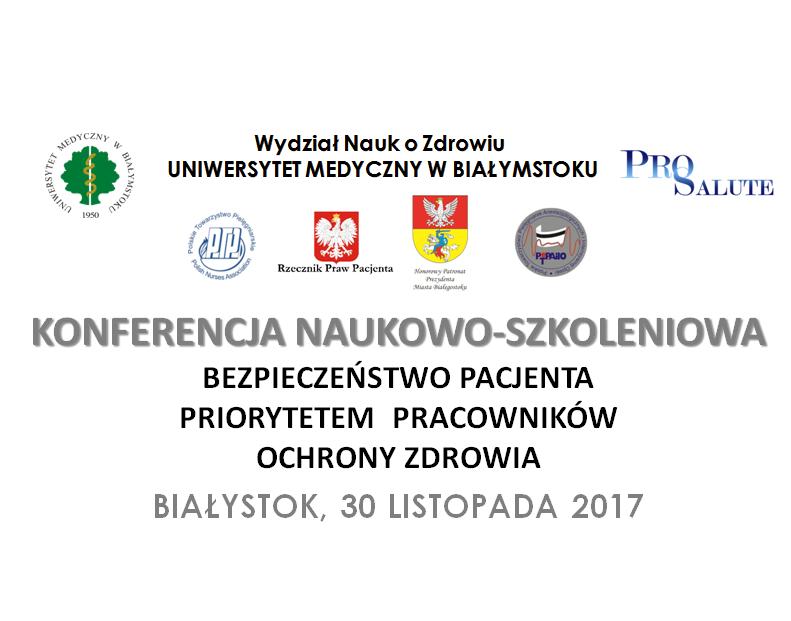 BEZPIECZEŃSTWO PACJENTA PRIORYTETEM PRACOWNIKÓW OCHRONY ZDROWIA