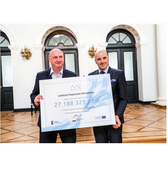 Ponad 63 mln zł dla szpitali i ratownictwa lotniczego